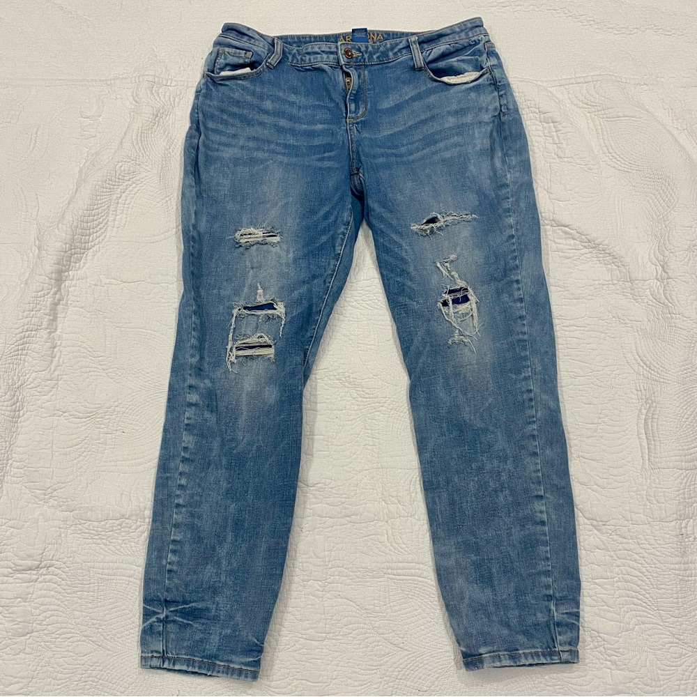Arizona High-Rise Distressed jeans stretch Size